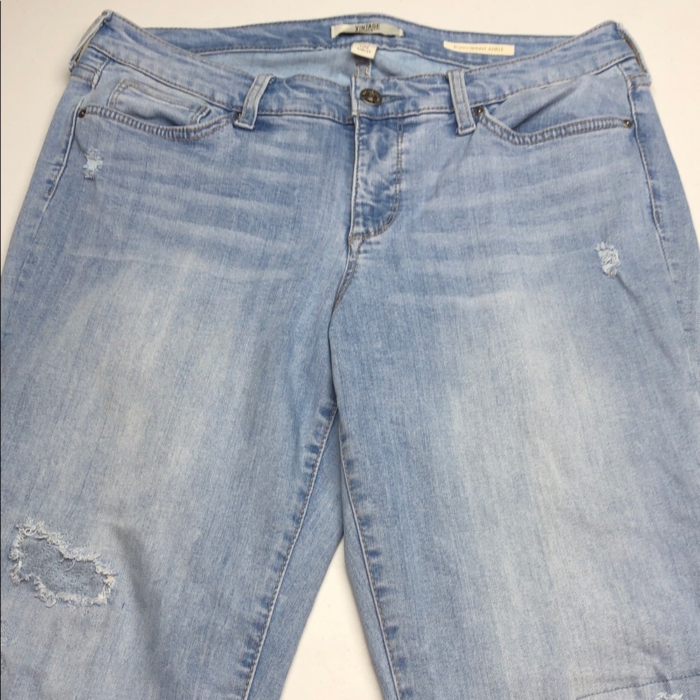 Vintage America Light Blue Skinny Jeans